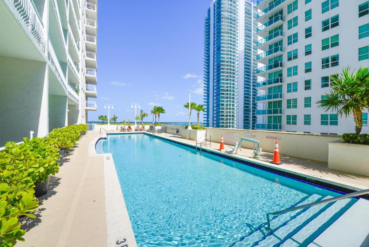 Wonderful Condo In Brickell With Pool And Gym 마이애미 외부 사진