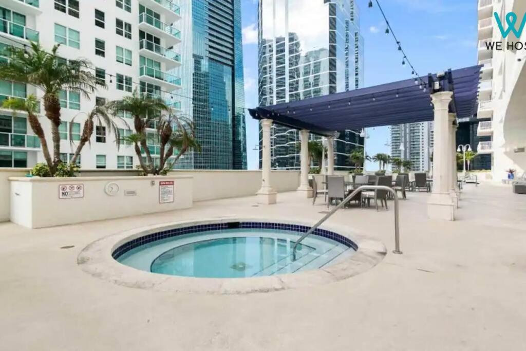 Wonderful Condo In Brickell With Pool And Gym 마이애미 외부 사진